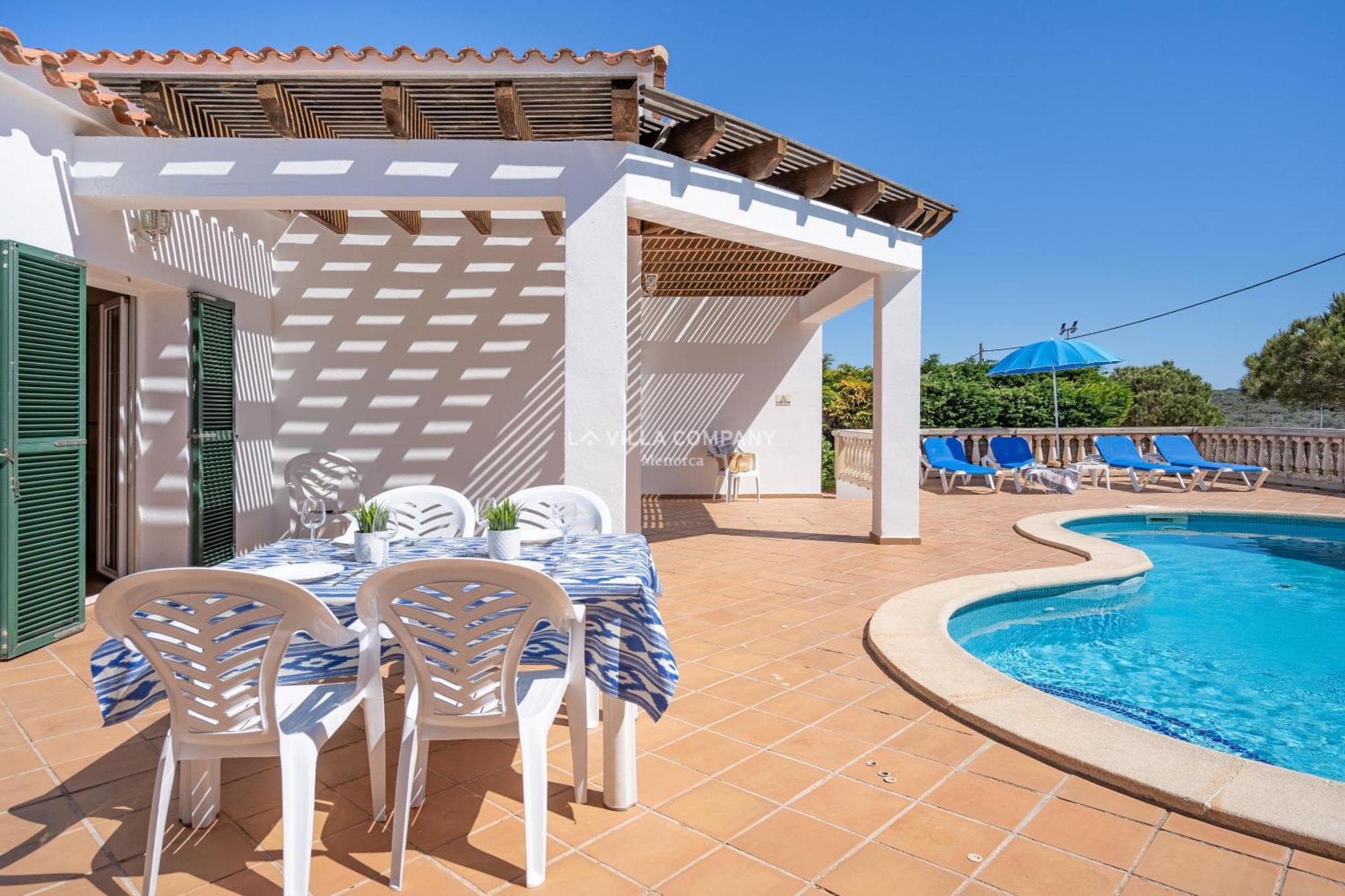 Villa Cassia Cala En Porter  Exterior photo